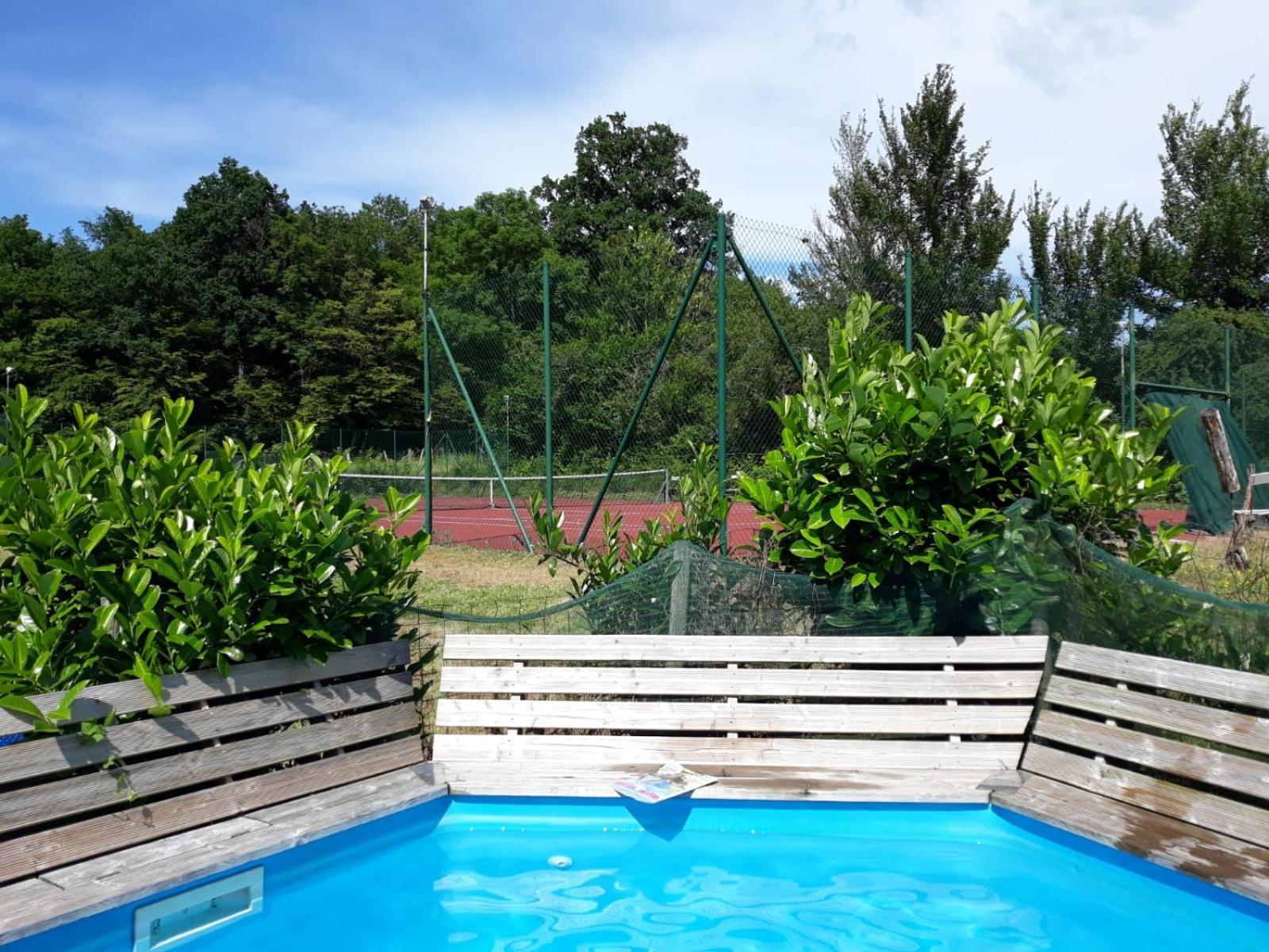 La Vache Tennis Prive Crux-la-Ville Exteriér fotografie